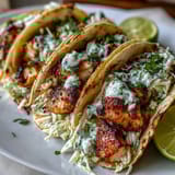 Coconut Lime Grilled Fish Tacos