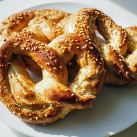 Soft Pretzels Twisted Bread