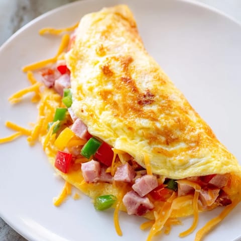 Denver Omelet Ham Peppers