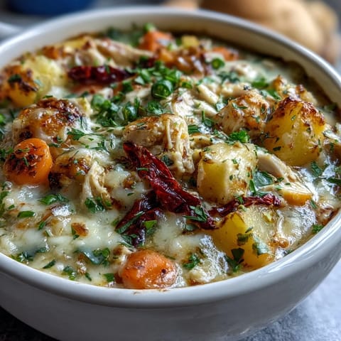 Slow Cooker Chicken Pot Pie