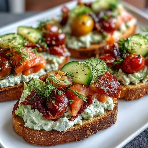 Spring Brunch Avocado Toast