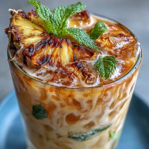 Pineapple Coconut Agua Fresca