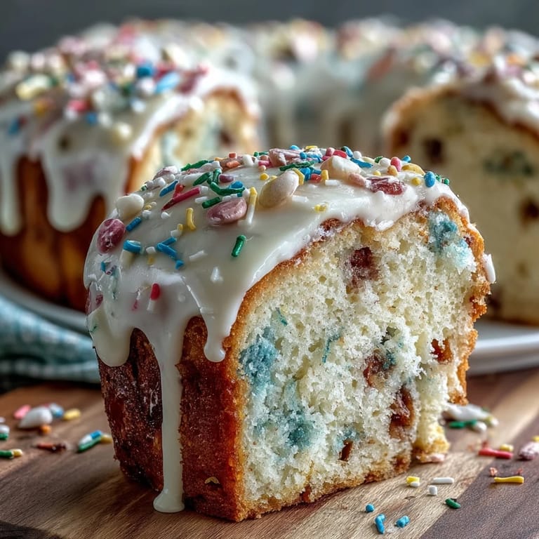 Layered Spring Funfetti Cake with Pastel Buttercream: a festive dessert featuring colorful sprinkles in soft vanilla cake, topped with dreamy pastel frosting.  