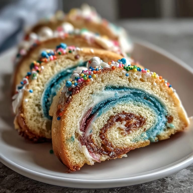 Delightful CRK-Inspired Pastel Swirl Birthday Cookies featuring vibrant colors and a sprinkle topping, ideal for birthdays and special occasions.